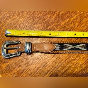 Vintage Tony Lama Size 36 Braided Men’s Leather Belt
